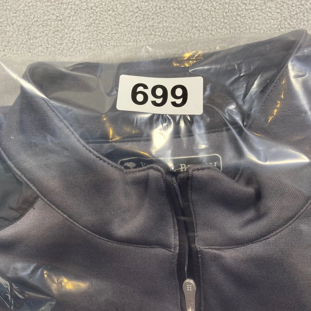 Pebble Beach Pullover Mens XL Gray Performance Solid